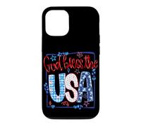 God Bless the USA Fourth of July America Pride Design Case for iPhone 12/12 Pro