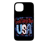 God Bless the USA Fourth of July America Pride Design Case for iPhone 13