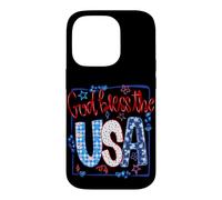 God Bless the USA Fourth of July America Pride Design Case for iPhone 14 Pro