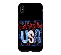 God Bless the USA Fourth of July America Pride Design Case for iPhone XS Max
