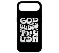 God Bless The USA Patriotic Retro Font Design Case for iPhone Air