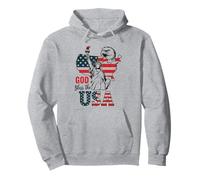 God Bless the USA Shirt Statue of Liberty Eagle Patriotic Pullover Hoodie