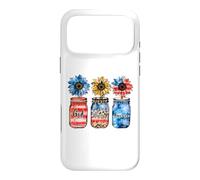 God Blessed America US Flag - Patriotic USA - Flowers Case for iPhone 17 Pro Max