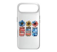God Blessed America US Flag - Patriotic USA - Flowers Case for iPhone Air
