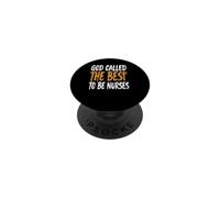 God Called The Best To Be Nurses Faith PopSockets Adhesive PopGrip