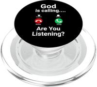 God Calling Are You Listening Catholic PopSockets PopGrip for MagSafe