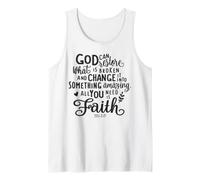 God Can Restore What is Broken and Change it into Something Tank Top