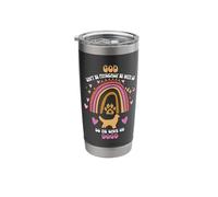 God Can't Be Physically with Us So He Gave Us Dogs Stainless Steel Insulated Tumbler