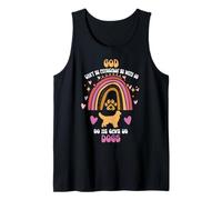 God Can't Be Physically with Us So He Gave Us Dogs Tank Top