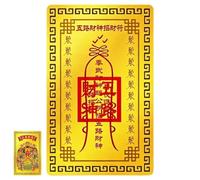 God Cards 2027 Chinese God Wealth Copper Keepsake Decor