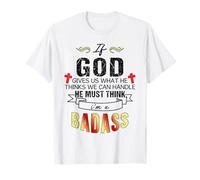God Christ Inspirational Scripture Religious Christian T-Shirt