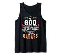 God Christ Inspirational Scripture Religious Christian Tank Top