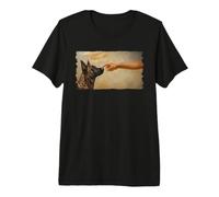 God Creates Dutch Shepherd Premium T-Shirt