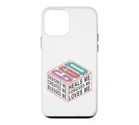 GOD Designed Created Blessed Heals Forgives Me Case for iPhone 12 mini