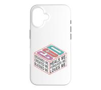 GOD Designed Created Blessed Heals Forgives Me Case for iPhone 16