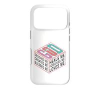 GOD Designed Created Blessed Heals Forgives Me Case for iPhone 17 Pro