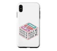GOD Designed Created Blessed Heals Forgives Me Case for iPhone XS Max