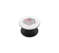 GOD Designed Created Blessed Heals Forgives Me PopSockets Adhesive PopGrip