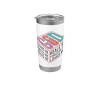 GOD Designed Created Blessed Heals Forgives Me Stainless Steel Insulated Tumbler