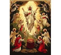 God Diamond Art Kits Adults, 5D Diamond Painting Man, DIY Full Drill Cross Stitch Embroidery Crystal Art Kits, Crafts for Adults, Paintings for Home Wall Decor, Gifts for Women 36x48in U-1441
