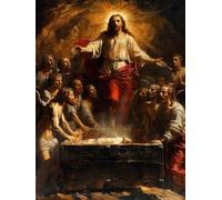 God Diamond Art Kits Adults, 5D Diamond Painting Man, DIY Full Drill Cross Stitch Embroidery Crystal Art Kits, Crafts for Adults, Paintings for Home Wall Decor, Gifts for Women 40x54in 7-4394