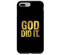 God Did It Christian Testimony Faith Praise Gospel Case for iPhone 7 Plus/8 Plus