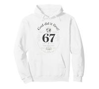 God Did It First Christian Faith Bible Verse Creation Pullover Hoodie
