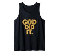 God Did It Tank Top