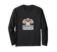 God Doesn't Love Small Biceps Funny Swole Jesus Gym Humor Long Sleeve T-Shirt