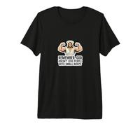 God Doesn't Love Small Biceps Funny Swole Jesus Gym Humor Premium T-Shirt
