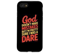 God Doesn't Make Mistakes Dare Humor Case for iPhone SE (2020) / 7/8