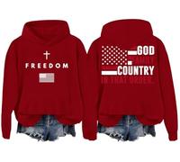 God Family Country In That Order Hoodie, Freedom Hoodie, God Family Country In That Order Sweatshirt Claret