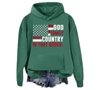 God Family Country In That Order Hoodie, God Family Country In That Order Hoodie Green