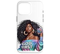 God first black christian women melanin sista Case for iPhone 16 Pro Max