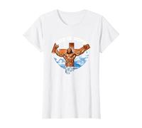 God Follower Christianity Preacher Preaching God is Dope T-Shirt, Women, White, X-Large