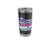 God Found Strongest Women Made Nurse Practitioners Stainless Steel Insulated Tumbler