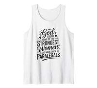God Found The Strongest Women Made Them Paralegals Tank Top