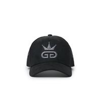 God Given Talent GGT Charcoal Grey Logo Midnight Black Suede Mesh Snapback - GGT00003