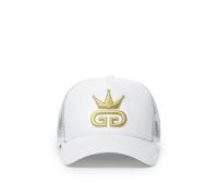 God Given Talent GGT Gold Logo Snow White Mesh Snapback - GGT00005