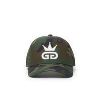 God Given Talent GGT White Logo Camo Green Mesh Snapback - GGT000010