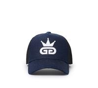God Given Talent GGT White Logo Pacific Blue Denim Mesh Snapback God Given Talent Blue One Size