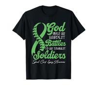 God Gives His Hardest Battles To His Toughest Soldiers T-Shirt