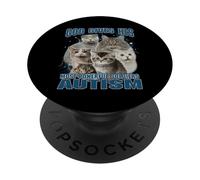 God Gives His Most Powerful Soldiers Autism Funny Bootleg PopSockets Adhesive PopGrip