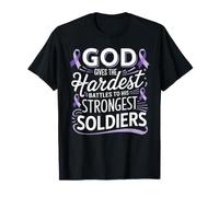 God Gives The Hardest Battles Strongest Soldiers T-Shirt