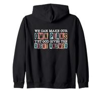 God Gives The Right Answer Zip Hoodie