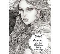 God & Goddesses: Grey-Scale Adult Colouring Book