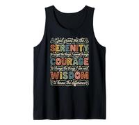 God Grant Me The Serenity Prayer Christian Tank Top