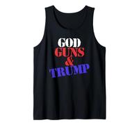 God Guns and Trump Tank Top