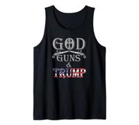 God Guns & Trump - Trump 2024 Presidential Swag Tank Top