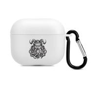 God Hades Mythical Symbols Case Cover Compatible with AirPods 3 Protective Shell with Keychain